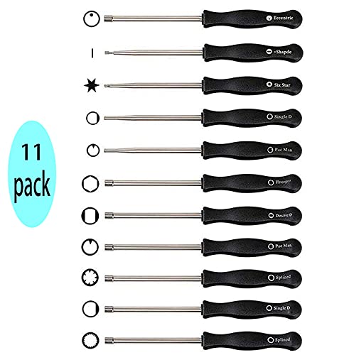 Carburetor Adjustment Tool Kit, Carburetor Adjustment Tool Set for Common 2 Cycle Small Engine Carburetor Adjustment Screwdriver(11 Pack)