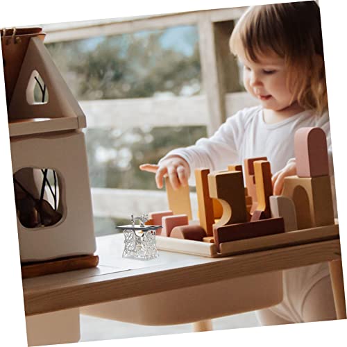 Lurrose 1 St Mini-naaimachine Peuter Huishoudelijk Speelgoed Miniatuur Naaimachine Speelhuisje Naaien Speelgoed Ambachtelijke Machine Modellering Naaister Modellen Tram- Legering Pedaal - Image 3