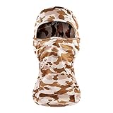 Multifunktionstuch -- Kann als runder Schal, Kopftuch, Stirnband, winddichtes Gesicht, Piratenschal, Sturmhaube, Kabelbinder, Haarband & Armband getragen werden.