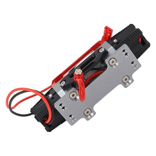 Winch eléctrico doble motor para autos RC 1/10 y 1/8 miniatura 7