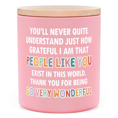 IDELTIME Appreciation Gifts for Women Friendship Gifts Thank You Candle