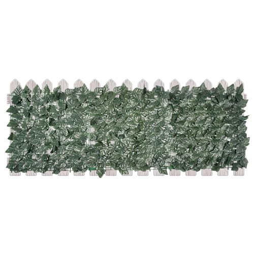 Sichtschutzzaun Sichtschutz Künstliche Grüne Blätter Hecke...