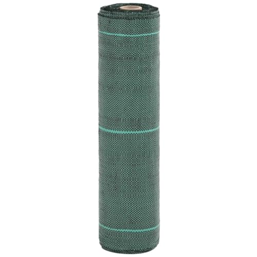 vidaXL Membrana de maleza PP Verde 0,5x50 m, Tela Contra Malas Hierbas