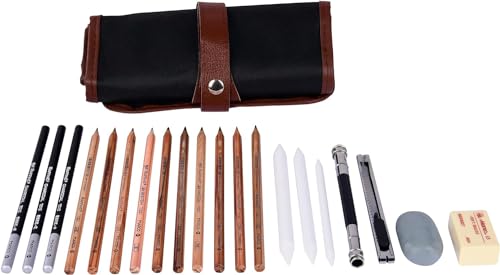 Carboncillo para Dibujo Estuche Marca JM-Brands