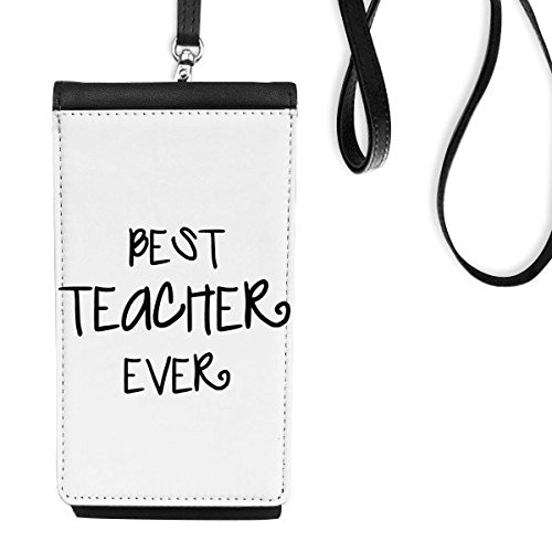 Sac de téléphone en cuir Cadeau prof idéal pour enseignant