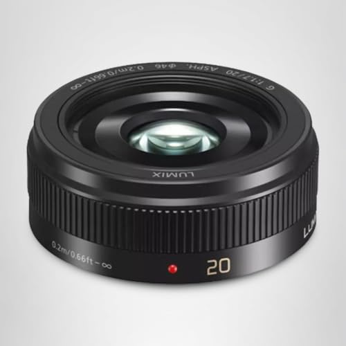Panasonic 20mm Compact and Lightweight Digital Interchangeable Lens for Lumix G - Black - 6