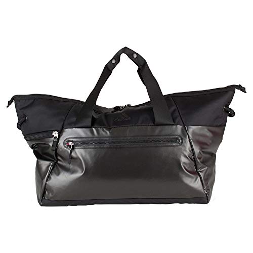 adidas Women's Studio Duffel Bag, Black Metallic/Black, One Size