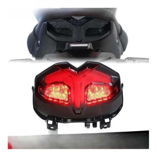 Feu arrière clignotant arrière 12V avec feu de freinage intégré - 2