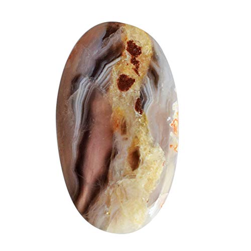 Agate violette naturelle trillion : le cadeau bien-être en gemme
