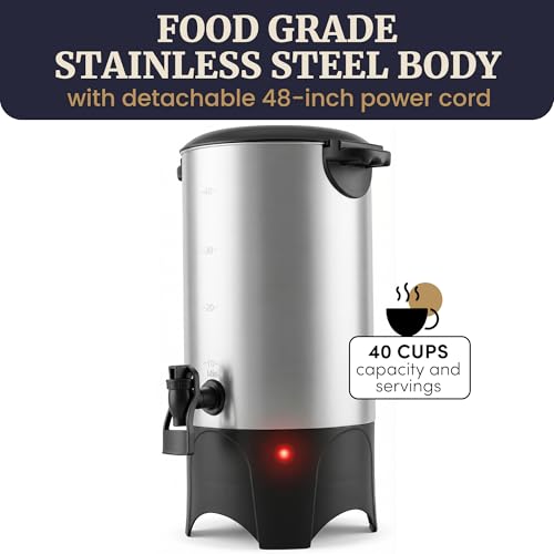 Elite Gourmet 40 Cup Coffee Brewer