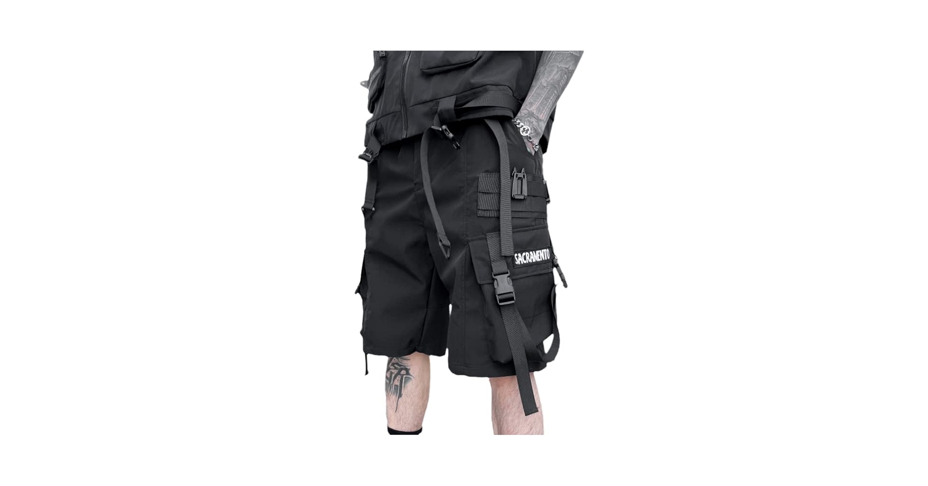 FIVETOSEVEN Men Tactical Cargo Shorts Functional Multi
