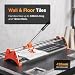 MasterWorx 430mm Manual Tile Cutter | Professional Ceramic & Porcelain Tile Cutting Tool with Tungsten Carbide Scoring Wheel | 17 Inch Floor & Wall Cutter with Precision Measuring Guide
