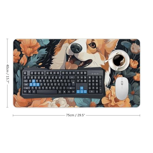 Tapis de souris de jeu LED étanche avec base antidérapante - 2