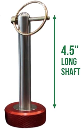 FringeSport Magpin - Soporte de alimentación y estante para sentadillas, para el hogar, equipo de gimnasio, accesorio de pasador magnético de