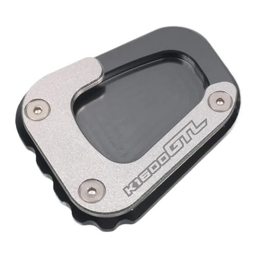 Plaque de support pour béquille de moto évitant l'enfoncement sur sol meuble K1600GTL