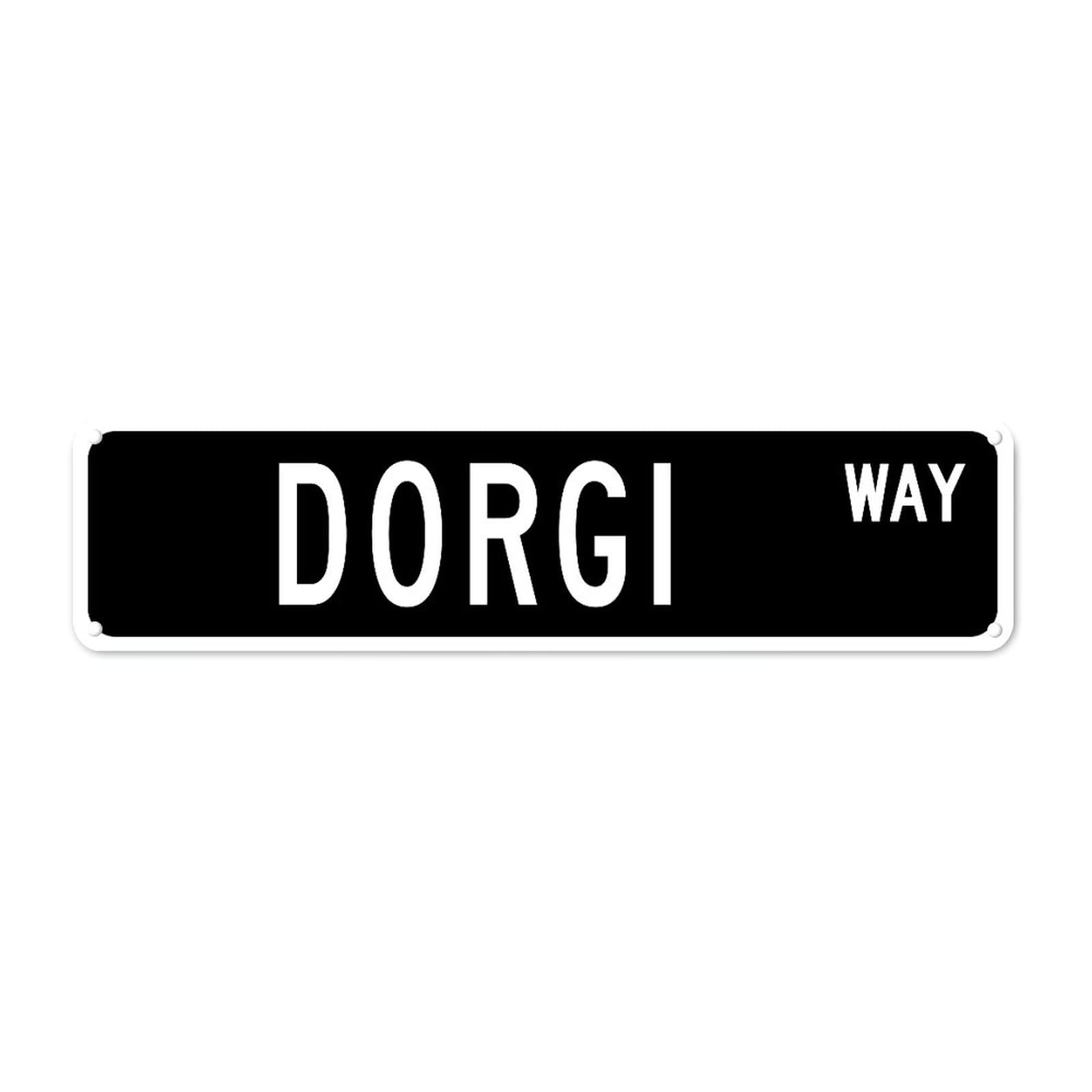 Dorgi WAY Retro Tin Signs Aluminum Metal Sign for Home Kitchen Garden Wall Yard Pub Club Decor 4x16 Inch