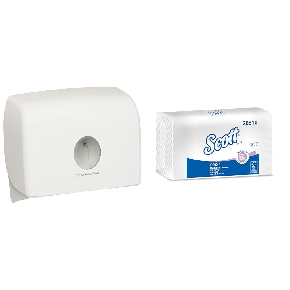 Kimberly-Clark Aquarius Professional® Multifold Paper Towel Dispenser (M Fold) (70220A) (B08LD92K1N) Amazon Price History, Amazon Price Tracker