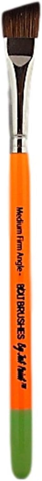 Bolt Face Painting Brushes by Jest Paint - Medium Firm Angle