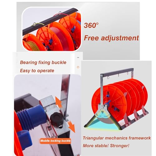 Support de rangement durable pour filament et câbles d'atelier - 5