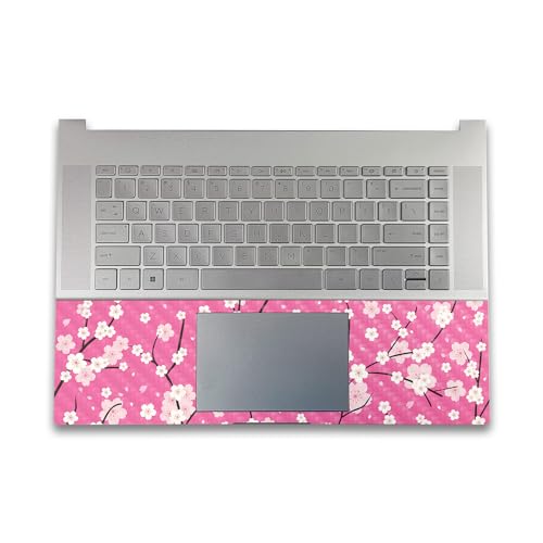 Image of Carbon Fiber Gaming Skin Compatible with HP Envy x360 16 inch (2023) - Sakura Pink - Premium 3M Vinyl Protective Wrap Decal Cover - Easy to Apply | Crafted in The USA by MightySkins