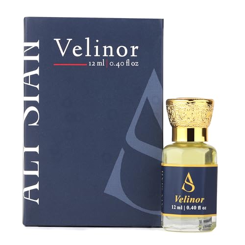 Image of ALY'SIAN Luxury Attar for Men & Women 12 ML Velinor Premium Non Alcoholic Roll On Perfume Oil Arabic & French Blend Assorted Long Lasting Fragrance Collection Unisex Perfumes Gift Hamper (VELINOR 12 (ML))