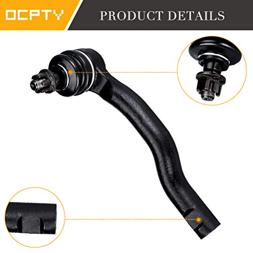 Ocpty - New 2-Piece Fit For 2007-2012 For Mazda Cx-7 Cx-9 All Models-2 Front Outer Tie Rod End Link Passenger Driver #TOP2