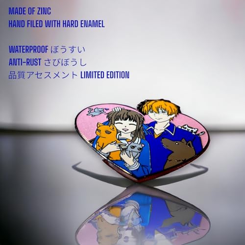 Image of FRUIT BASKET Anime Merch: Manga & Figure Pins