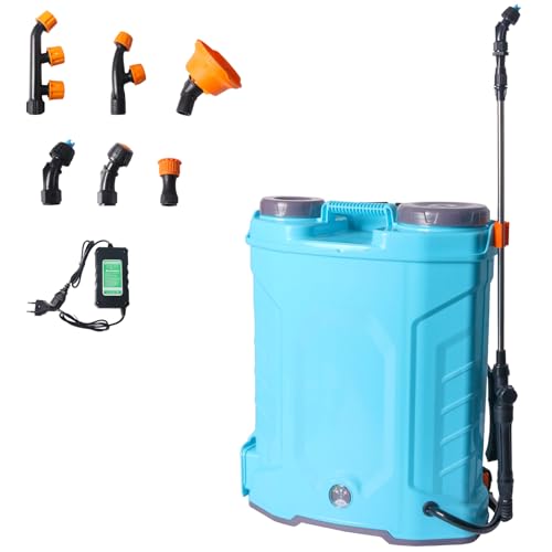 Pulverizador Eléctrico a Batería 16 litros Fumigador Mochila Bateria Portátile para Plantas Fumigador Mochila Pulverizador Bateria a Presion 12V