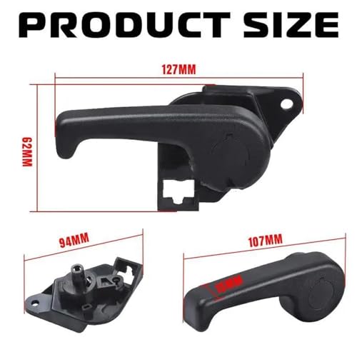 Poignée de capot pour Lincoln MKZ 2013-2017 support DS7Z-99042C74-A - 7