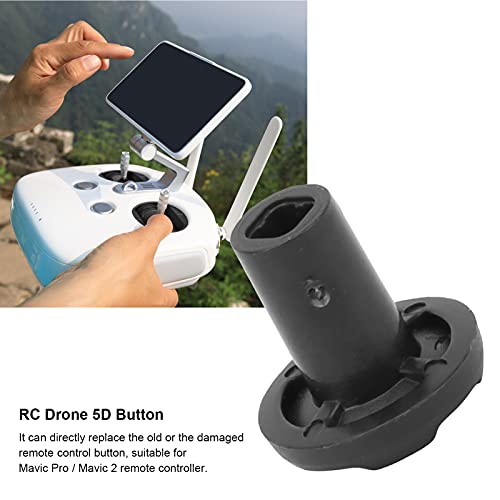 Botão 5D para drone, controle remoto de plástico, botão 5D RC Rocker Botão de polegar compatível com