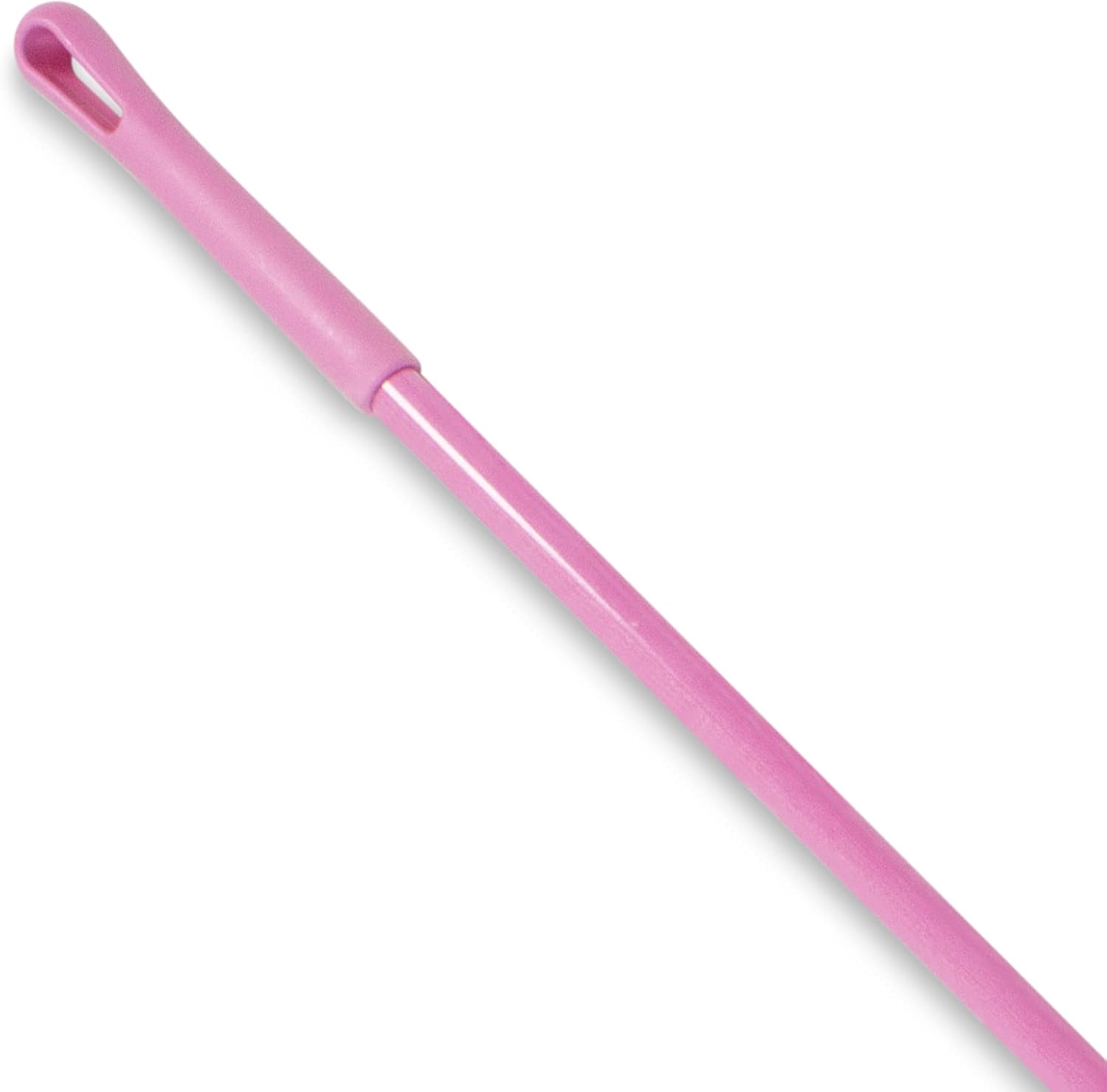 SPARTA 41225EC26 Fiberglass Broom Handle, Mop Handle, Replacement Handle with Acme Threaded Tip for Commercial Cleaning, 48 Inches, Pink (Pack of 2)