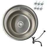 L'évier en acier inoxydable encastré peut être intégré sans effort dans n'importe quel plan de travail de cuisine. Idéal pour les bricoleurs qui préfèrent une installation simple et rapide.