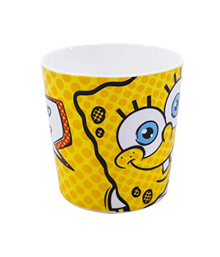 Caneca De Porcelana Gigante 445ml - Bob Esponja