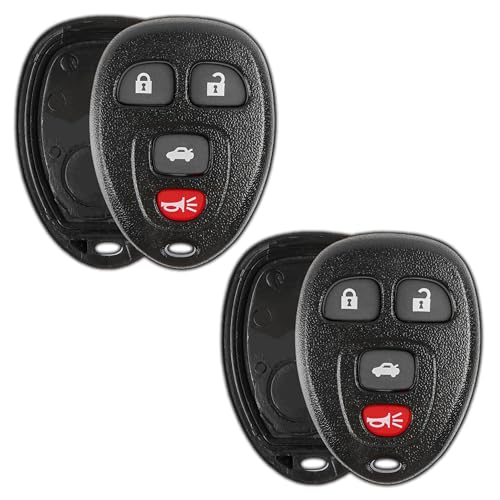 Mando a distancia KeylessOption: funda de repuesto para llave de coche en pack de 2