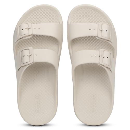 Aqualite Flip Flops for Women EVA Sole, Stylish Slip-on Flat