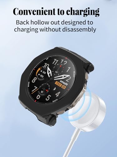 Funda para Amazfit T-Rex Ultra 2 antichoque con protector de policarbonato rígido 3