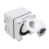 Yosoo Health Gear Generator-Stromeingangskasten, 30-Ampere-Generator-Eingangskasten mit PA66-PVC-Gehäuse L14 30C -Buchse, Wetterfeste IP66-Abdeckung für die Verwendung von -Transferschaltern Im Freien