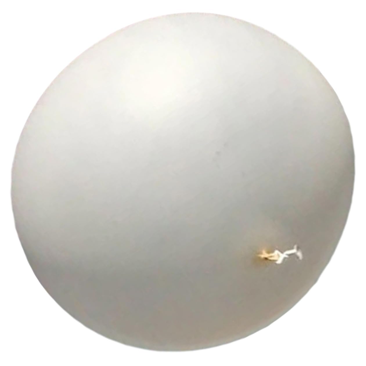 Weißer Runder Latexballon 120 Zoll 300g als Riesenballon | Geburtstagsparty und Fotobox, Große Dekoration und Foto Prop, Charmante Optik