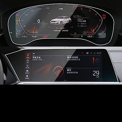 Verre trempé BMW X5 X6 X7 G05 G06 G07 2020-2021 film protection GPS navigation
