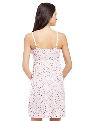 Image of Motherhood Maternity womens Lace Trim Clip Down Nursing Nightgown & Lounge Dress for Breastfeeding