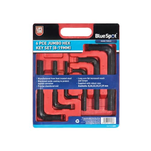 Jumbo de clés mâles Blue Spot Tools 15308 pour débloquer les vis hexagonales