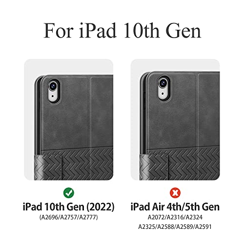 AUAUA Case for iPad (A16) 11th/10th Generation (2025/2022, 11/10.9-inch), with Pencil Holder, Auto Sleep/Wake - Image 2