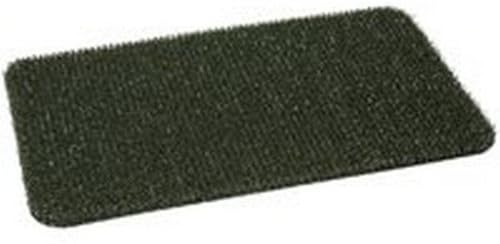 Clean Machine Door Mat Plus Scraper 17-1/2" X 29-1/2" Hunter Green Astroturf