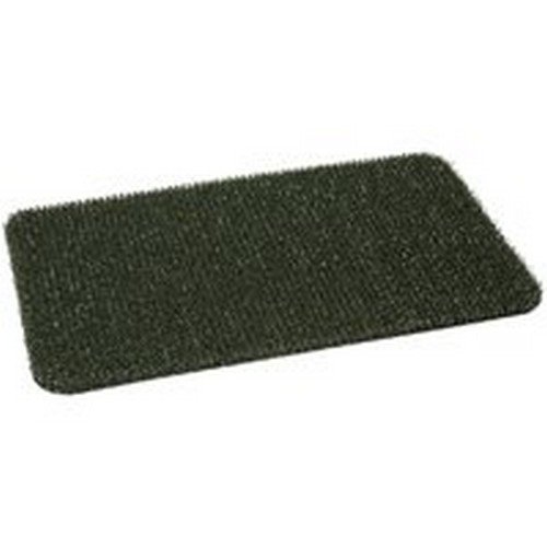 Clean Machine Door Mat Plus Scraper 17-1/2" X 29-1/2" Hunter Green Astroturf