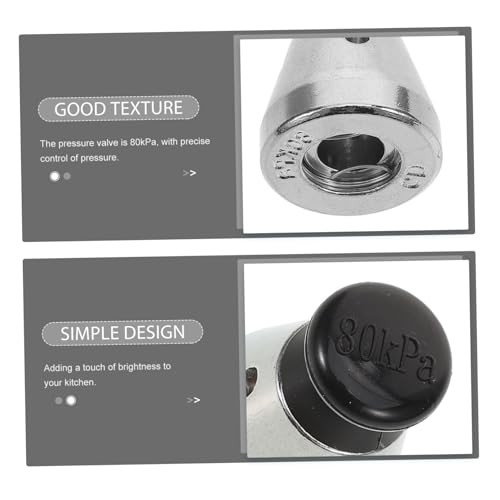 Válvula de seguridad y flotante para ollas a presión, repuesto universal para electrodomésticos de cocina, marca WOONEKY miniatura 6