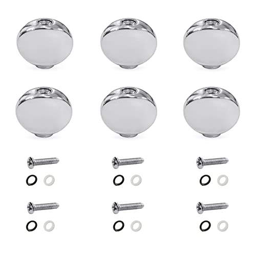 MAXCHEER 6PCS Small Oval Guitar Tuning Pegs
