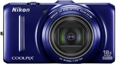 Nikon COOLPIX ジャンク品×2 Buy Nikon Coolpix S9300 16MP Point and Shoot Camera (Blue) with