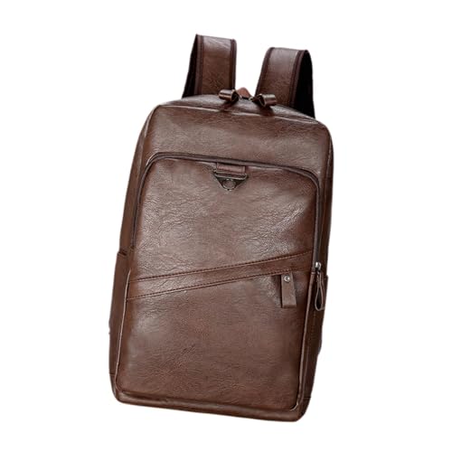 Mochila de viaje Qianly diseño vintage marrón miniatura 7