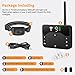 SXDDHZX Wireless Dog Fence Electric Training Collar 2-in-1, Remote Waterproof/Rechargeable Training Collar, Shock/Tone Correction, Adjustable Control Range, Harmless for All Dogs,for2dogs