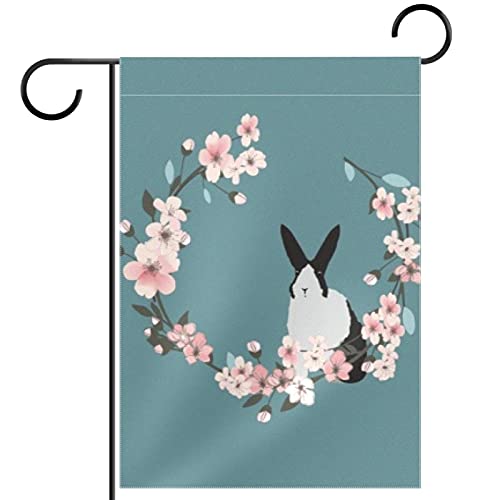 Drapeau de jardin saisonnier 30,5 x 45,7 cm pour décoration extérieure de maison